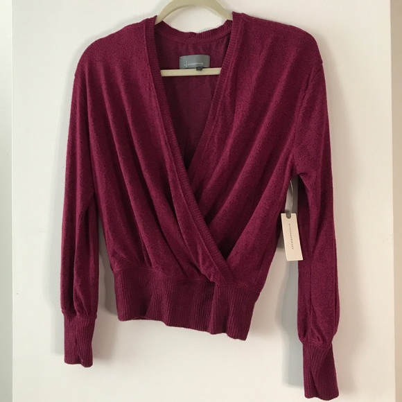 Anthropologie Wrap Sweater - Picture 7 of 10